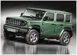 Phác thảo thiết kế SUV chạy điện của Jeep