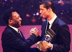 Pele chúc mừng kỷ lục của Ronaldo