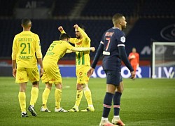 PSG thua đội đứng thứ ba từ dưới lên