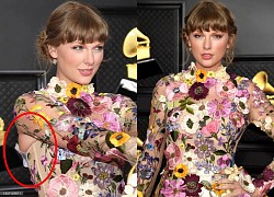 Taylor Swift ôm cả chợ hoa đến Grammy, kết quả: Lúc đi hết mình, lúc về... rách nách!