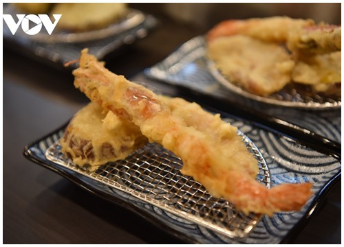 Tempura - món ăn đặc sắc của ẩm thực Nhật Bản tại Hà Nội