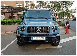 Chi tiết Mercedes-AMG G 63 China Blue của Cường Đô La