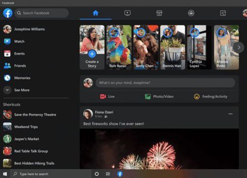 Ứng dụng Facebook cho Windows 10 trở lại Microsoft Store