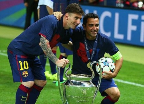 Xavi: 'Tôi vinh dự khi bị Messi vượt qua'