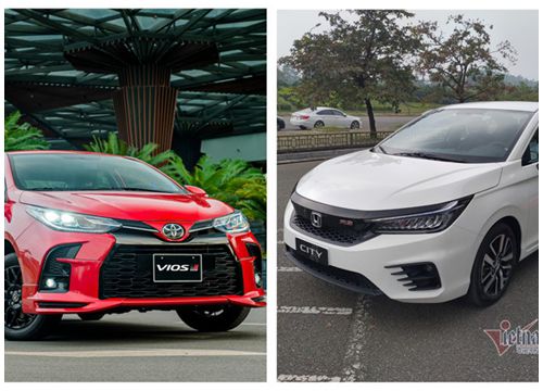 600 triệu, chọn Honda City RS hay Toyota Vios GR-S?