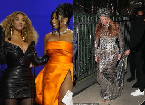 Beyonce khoe nhan sắc tựa "nữ thần" sau khi ẵm giải thưởng tại Grammy