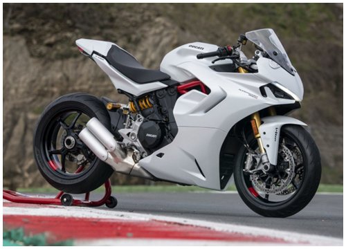 Chi tiết mô tô Ducati SuperSport 950 2021 trên đường đua