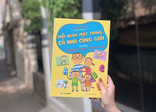 Cuốn nhật ký song ngữ Anh Việt giúp các độc giả nhí khơi dậy tiềm năng ngoại ngữ