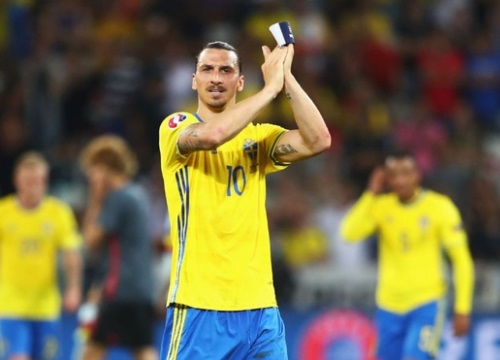 Ibrahimovic trở lại đội tuyển Thụy Điển