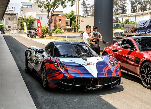 Minh 'nhựa' cầm lái Pagani Huayra đến showroom Aston Martin, mạnh tay tậu siêu phẩm mới?