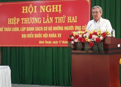 Ninh Thuận có 3 người dân tộc thiểu số ứng cử Đại biểu Quốc hội