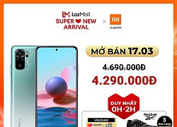 Redmi Note 10 - Nhà vô địch mới phân khúc smartphone tầm trung chính thức bán độc quyền trên Lazada, giá rẻ giật mình