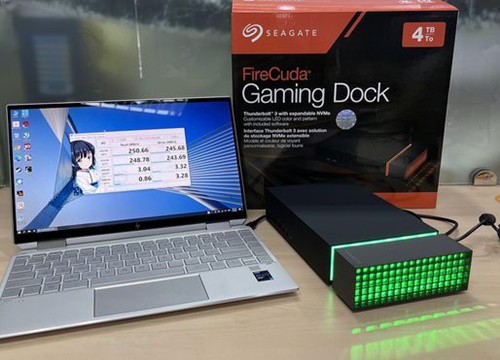 Seagate Firecuda Gaming Dock - Lưu trữ đa năng cho game thủ