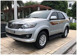 Toyota Fortuner máy xăng 2 cầu, xe cũ mất giá nhanh tại Việt Nam