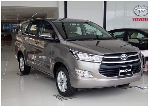 Toyota Innova tụt hạng doanh số MPV 7 chỗ