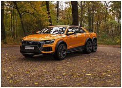 Audi Q8 6x6 hư cấu, đối thủ xứng tầm Mercedes-AMG G63 6x6