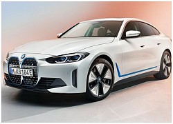 BMW i4 'tuyên chiến' Tesla Model 3 với động cơ điện hoạt động 590 km