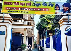 Cô giáo quát mắng, dùng thước đánh học sinh tại lớp luyện chữ đẹp