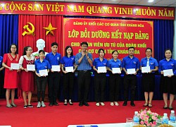 Đoàn Khối các cơ quan tỉnh: Bế mạc lớp bồi dưỡng kết nạp Đảng