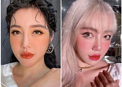 Đu trend make-up tiktok "mắt mệt mỏi", mỹ nhân Việt khác lạ nhận không ra