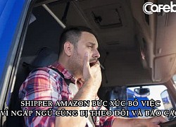 'Giọt nước tràn ly' khiến shipper Amazon bỏ việc: Ngáp ngủ trên xe cũng bị camera AI theo dõi và báo cáo