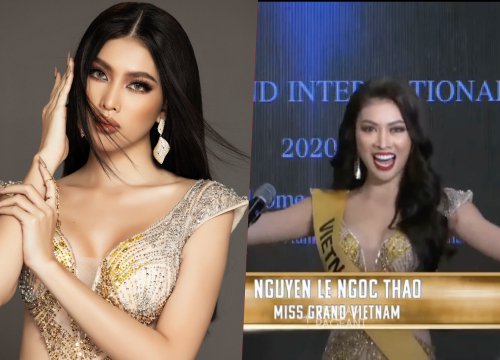 Họp báo Miss Grand International 2020: Khoảnh khắc hô vang Việt Nam của Á Hậu Ngọc Thảo gây "bão mạng"