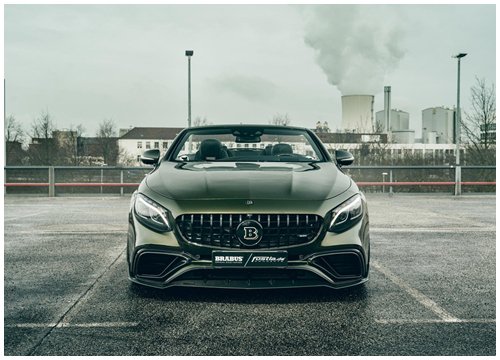 Mercedes-AMG S63 Convertible hầm hố với gói độ của Brabus và Fostla