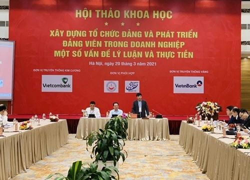 Xây dựng tổ chức Đảng và phát triển đảng viên trong doanh nghiệp