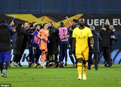 Những thống kê không thể tin được sau trận Dinamo Zagreb 3-0 Tottenham