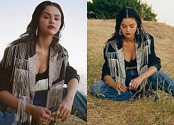 Selena Gomez lăn lê bò toài ở đống cỏ cũng ra bộ ảnh đẹp ngất: Visual đỉnh cao nhưng dân tình chỉ "dán mắt" vào vòng 1 lấp ló