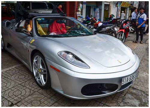 Siêu xe 10 năm tuổi Ferrari F430 Spider cực hiếm tại Việt Nam