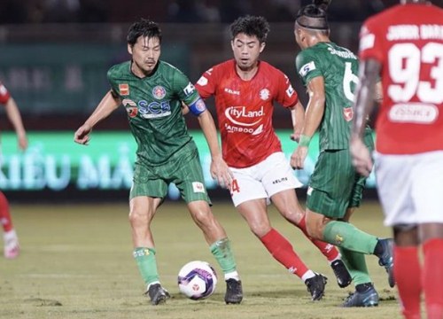 Trận derby TP.HCM: Diễn biến nhạt nhòa nhưng khép lại kịch tính