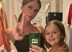 Con gái 10 tuổi trang điểm cho Victoria Beckham