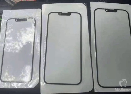 iPhone 13 lộ ảnh mặt kính