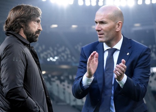 Juventus chọn Zidane nếu sa thải Pirlo