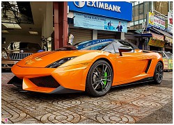 Lamborghini Gallardo Spyder Performante độc nhất Việt Nam được đổi màu