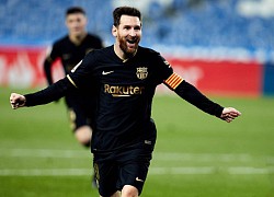 Messi bùng nổ trong ngày lịch sử, Barca thắng kiểu tennis