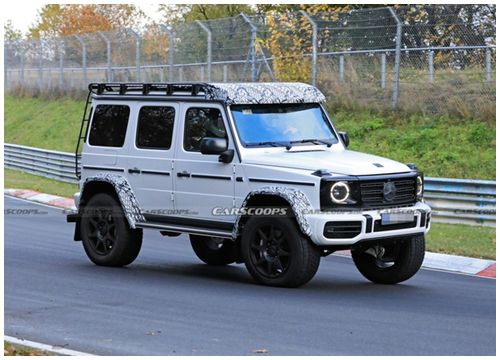 Phiên bản cao cấp nhất của Mercedes-AMG G-Class bị lộ ảnh chạy thử