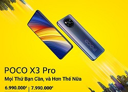 POCO F3 và POCO X3 Pro ra mắt tại VN: Snapdragon 870/860, màn hình 120Hz, giá từ 6.99/8.99 triệu đồng