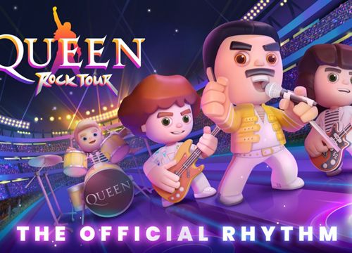 Queen Rock Tour tựa game mobile độc quyền về ban nhạc Queen huyền thoại