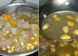 Vợ hết hồn khi nhờ chồng nấu canh