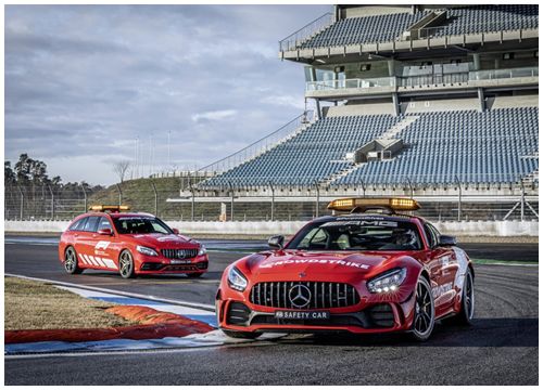 Ngắm bộ đôi Mercedes-AMG làm xe an toàn và xe y tế của giải đua F1