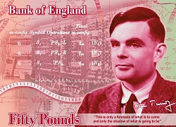 BoE sắp phát hành đồng tiền 50 bảng Anh mới in hình nhà toán học Alan Turing