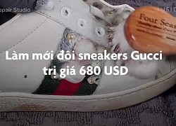 Cách phục hồi giày Gucci trị giá 680 USD