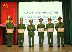 Công an Sơn La khen thưởng các tập thể, cá nhân trong công tác cấp CCCD