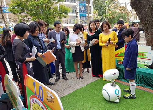 Giáo viên Thủ đô khoe tài trong ngày hội công nghệ