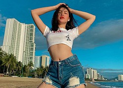 Mỹ nữ Nha Trang khoe đường cong uốn lượn không thua người mẫu