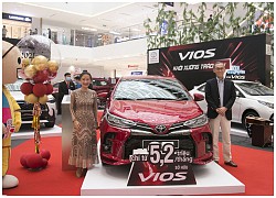 Triển lãm Toyota Vios 2021 đã thu hút hàng chục ngàn người tham quan