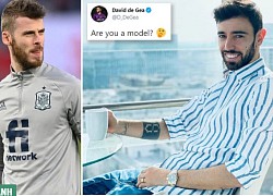 Bruno Fernandes đăng ảnh soái ca, De Gea bình luận khiến NHM MU phấn khích