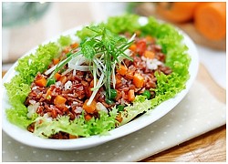 Cách làm salad gạo lứt giúp giảm cân hiệu quả